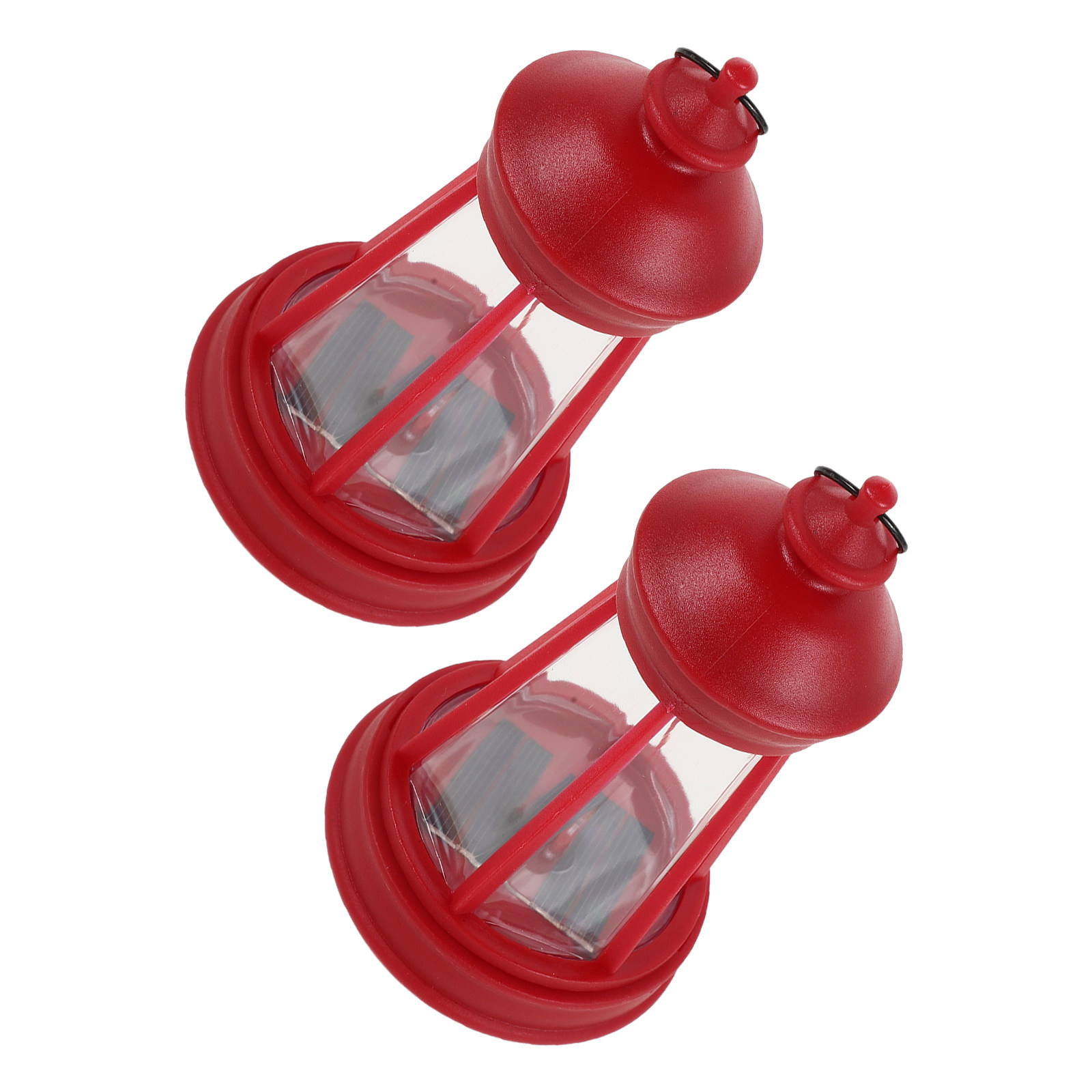 Decor Lighting Solution - 2Pcs Mini Solar Lanterns Outdoor Waterproof