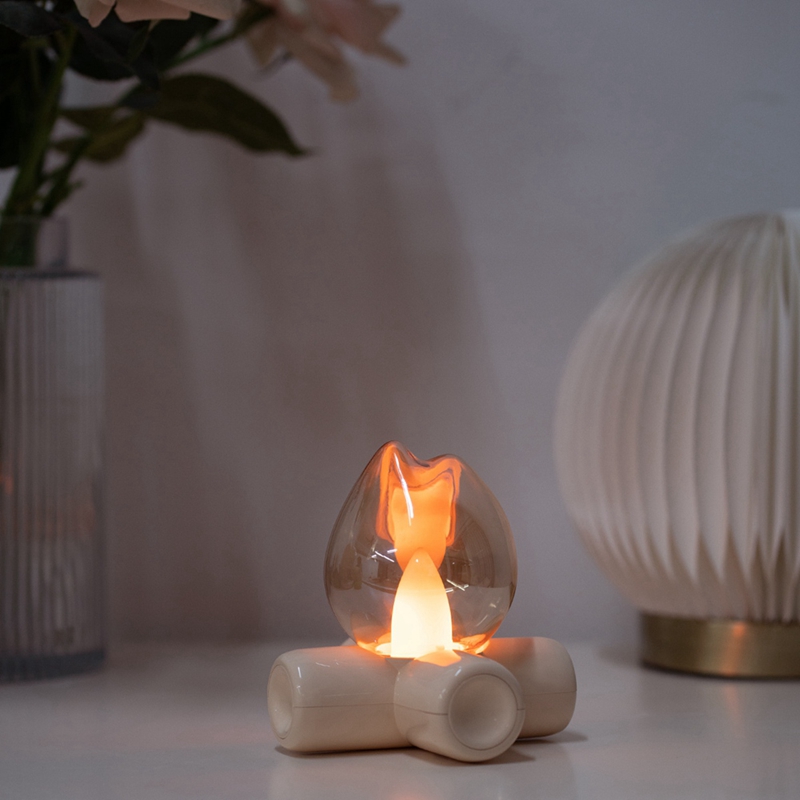 LED Flame Fire Light Bulb Beds - Lighting Effect Home Decor 评论和价格