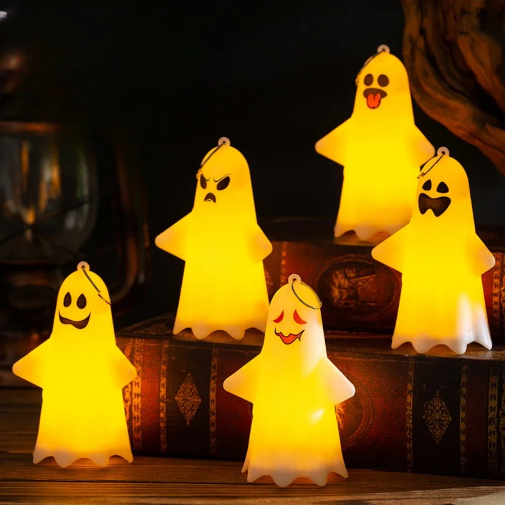 Halloween Ghost LED Light Hang - Home Decor Lighting Tricks 评论和价格