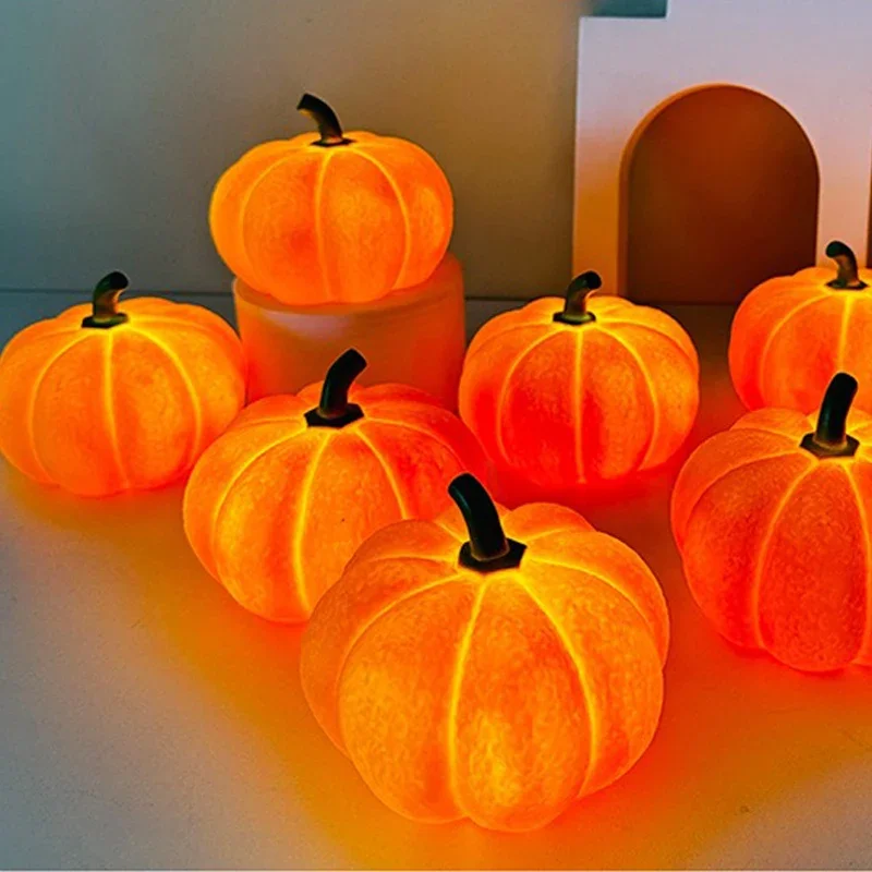 Halloween Pumpkin LED Night Li - Home Decor Lighting Tricks 评论和价格