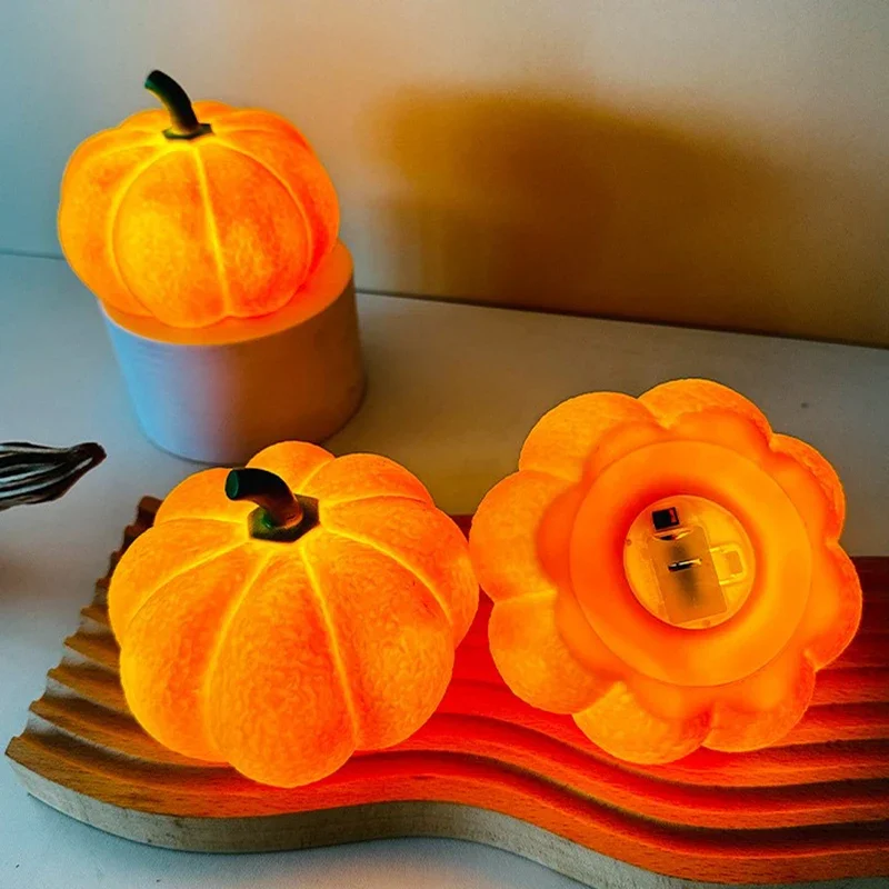 Halloween Pumpkin LED Night Li - Home Decor Lighting Tricks 评论和价格