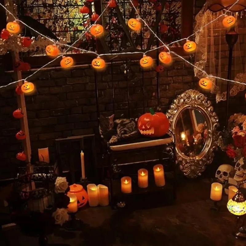 Battery Powered Halloween Pump - String Light Outdoor 评论和价格