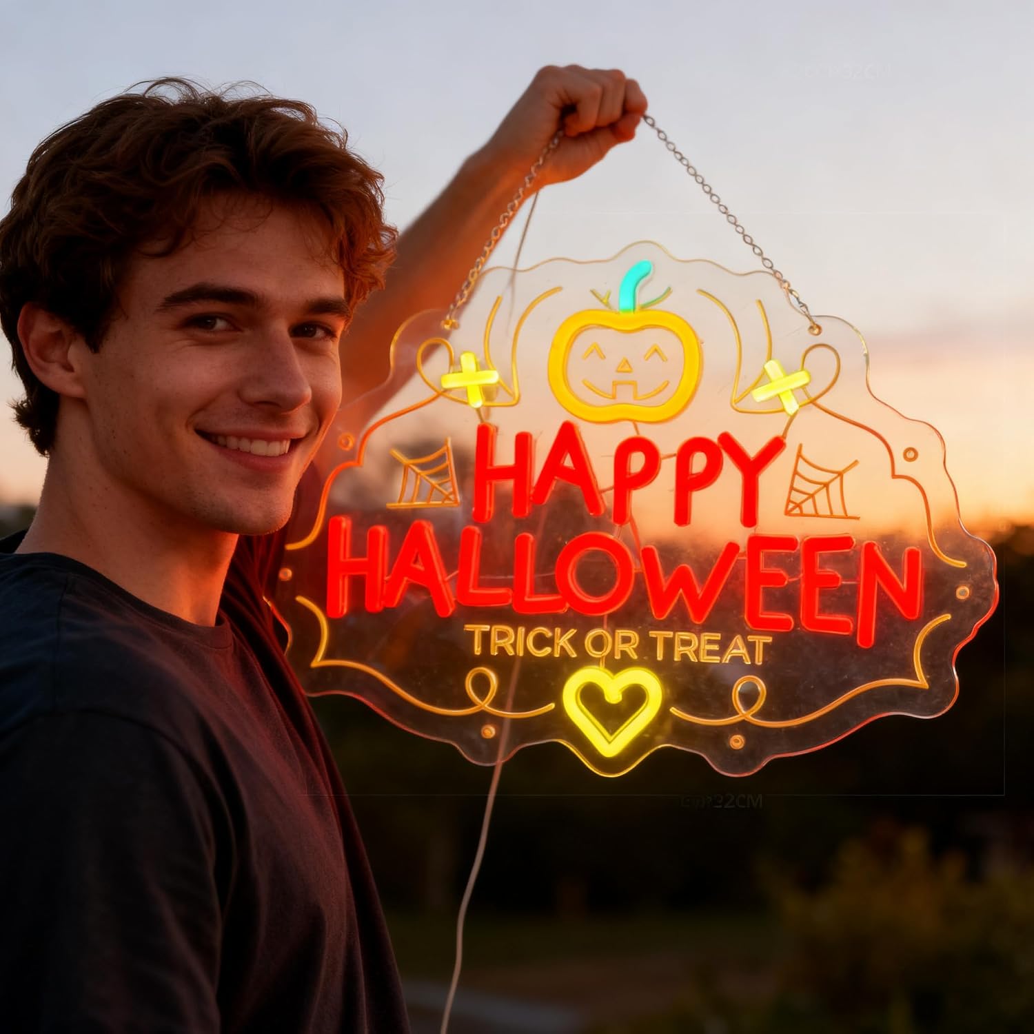 Happy Halloween Trick Or Treat - Home Decor Lighting Tricks 评论和价格