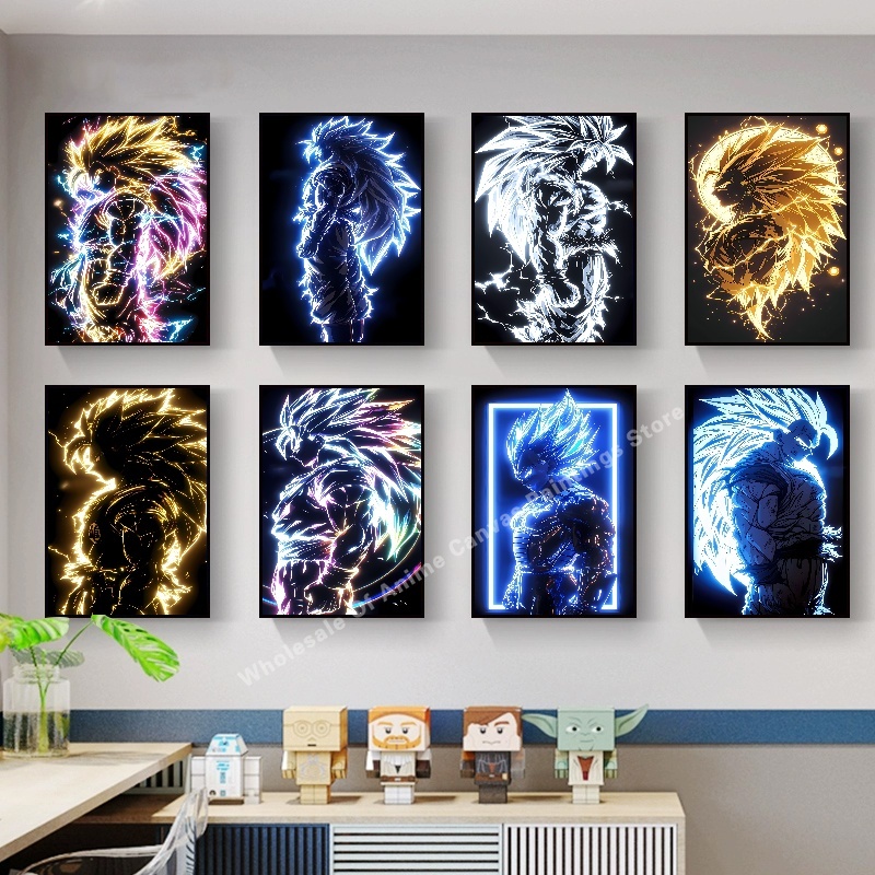 Anime Dragon Ball Wukong Neon  - Lighting Effect Home Decor 评论和价格