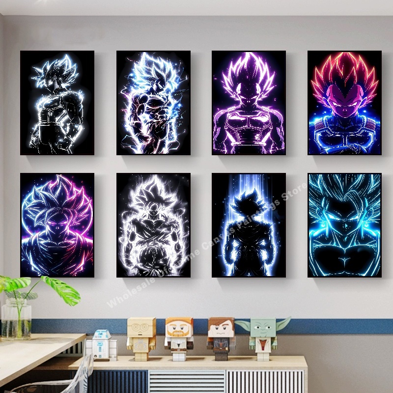 Anime Dragon Ball Wukong Neon  - Lighting Effect Home Decor 评论和价格