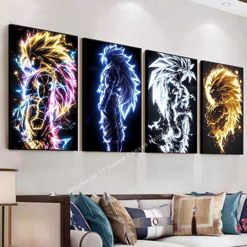 Anime Dragon Ball Wukong Neon  - Lighting Effect Home Decor 评论和价格