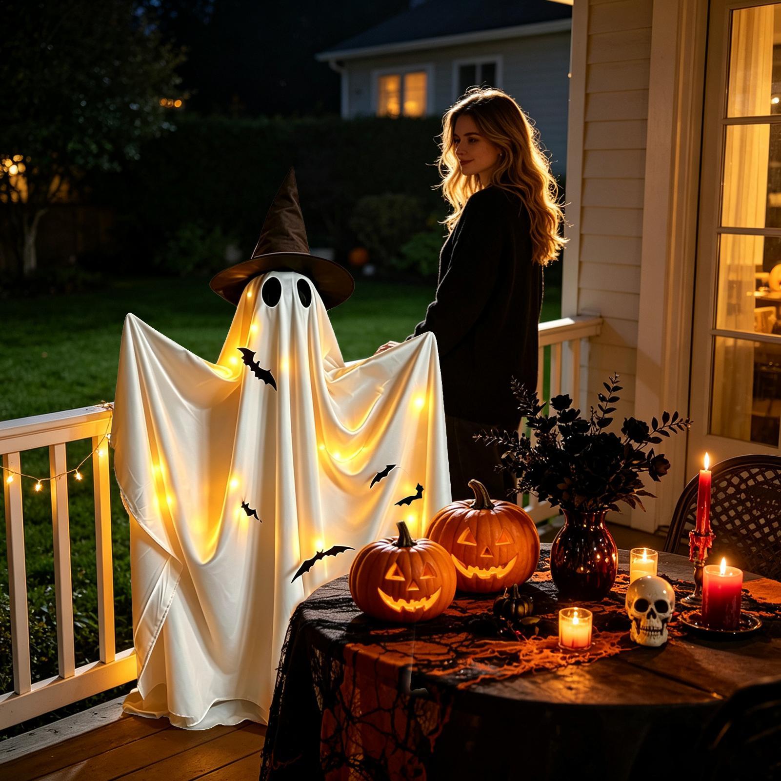 Halloween Ghost Decor 59in Spo - Home Decor Lighting Tricks 评论和价格