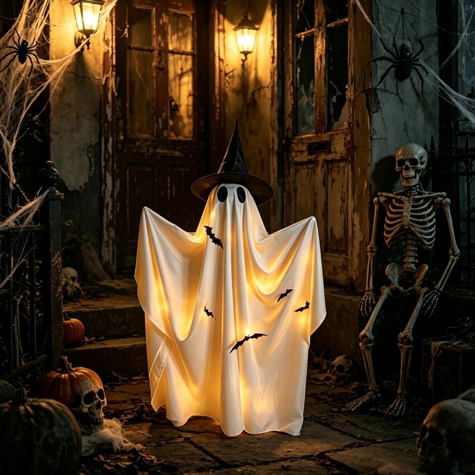 Halloween Ghost Decor 59in Spo - Home Decor Lighting Tricks 评论和价格