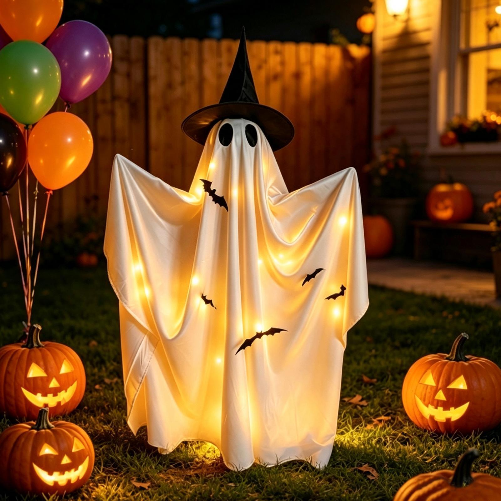 Halloween Ghost Decor 59in Spo - Home Decor Lighting Tricks 评论和价格