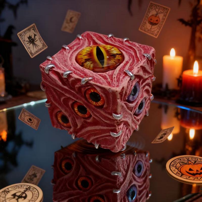 Abstract Eyes Devil Dice Pendu - Home Decor Lighting Tricks 评论和价格