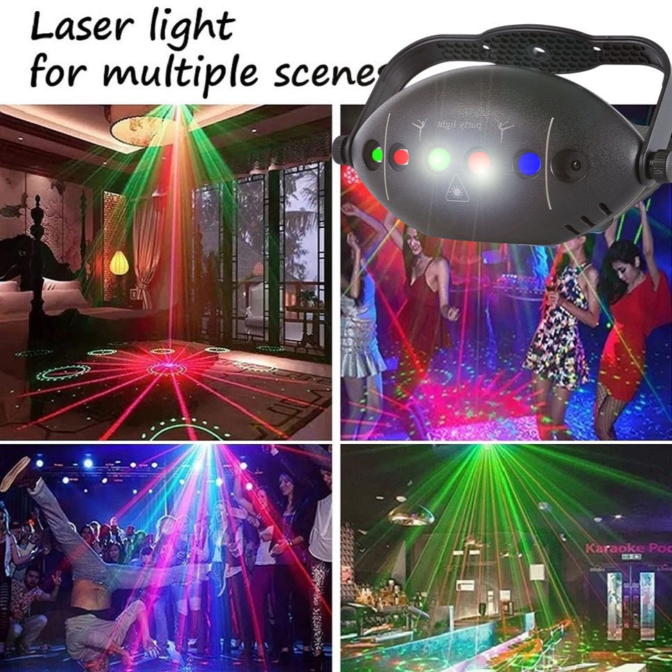 Stage Lights DJ Christmas Proj - Lighting Effect Home Decor 评论和价格