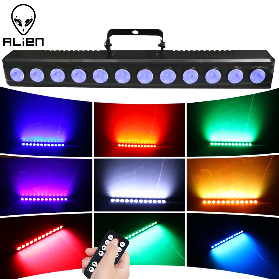 ALIEN 12 LED RGBW 4IN1 DMX Wal - Lighting Effect Home Decor 评论和价格